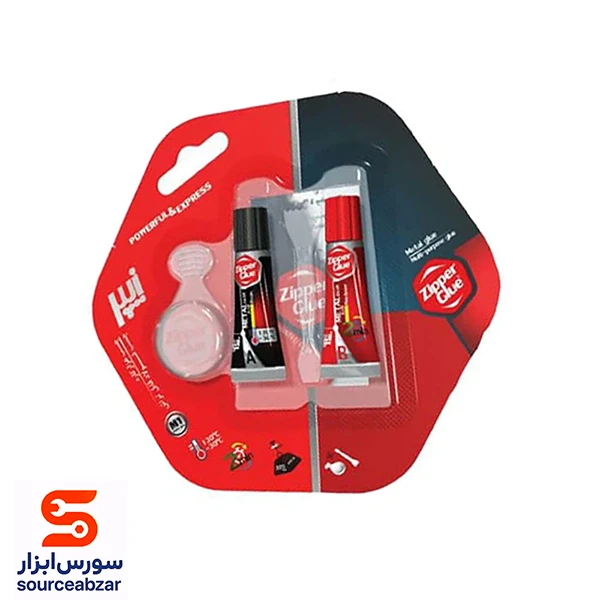 چسب دوقلوی مات زیپر 8 گرمی مدل M1