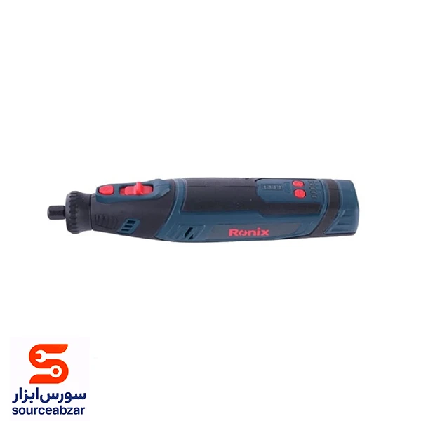 ست 26 پارچه فرز مینیاتوری شارژی رونیکس 8 ولت مدل 3421