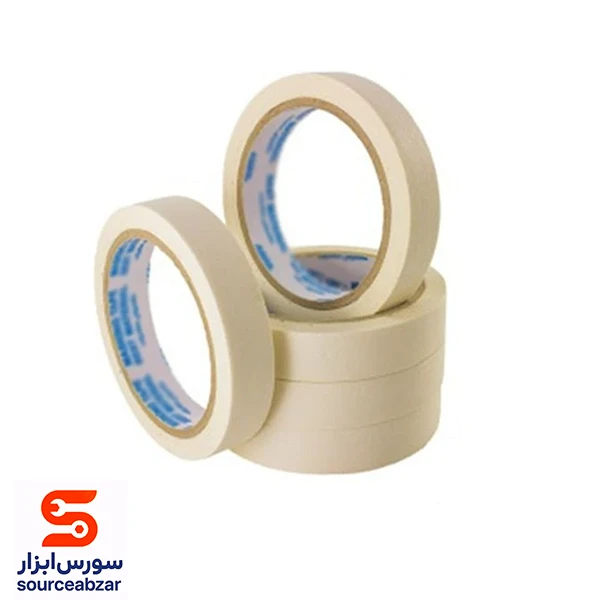 نوار چسب کاغذی عرض 2.5 سانت 27 متری