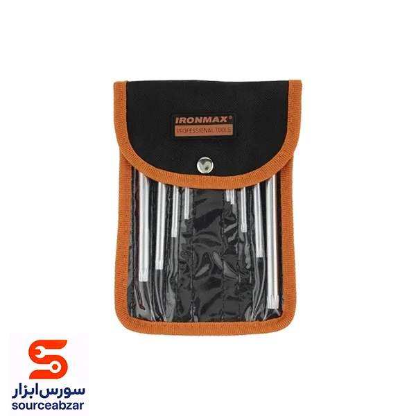 ست 9 عددی آچار ستاره‌ ای آیرون مکس مدل IM-2013LT