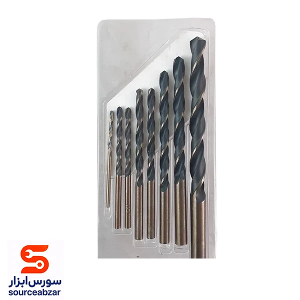 ست 8 عددی مته آهن توتال