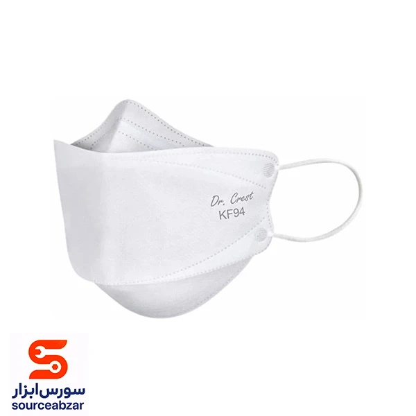 بسته 10 عددی ماسک سه بعدی 5 لایه دکتر کرست مدل KF94