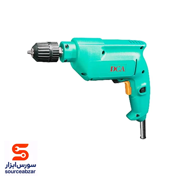 دریل دی سی ای 500 وات مدل AJZ05-10A سه نظام اتوماتیک